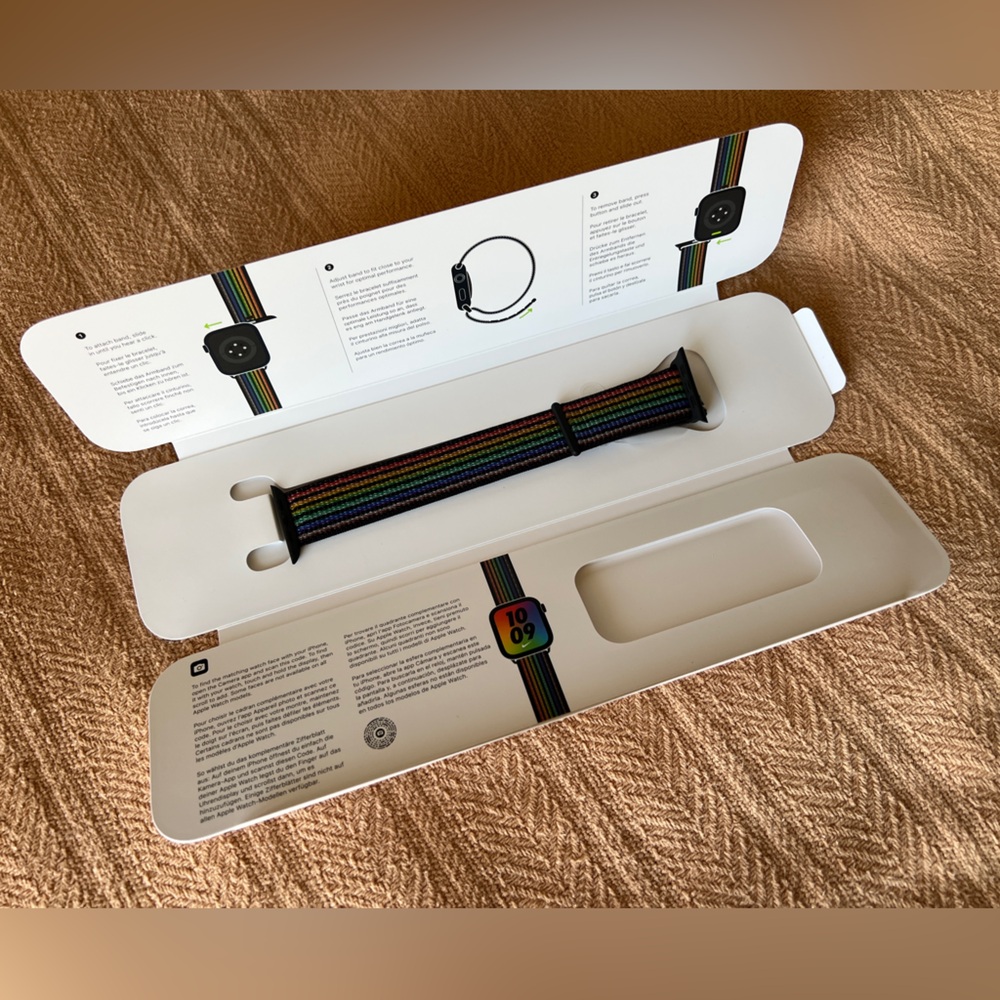 Pride Edition Nike Sports Loop for Apple Watch 45mm
